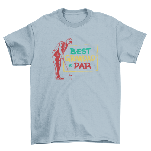 Best Grandad By Par T-shirt
